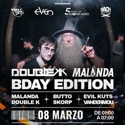 BOUBLE-K & MALANDA ( Bday edition ) en Sevilla