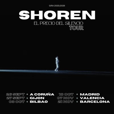 Shoren - El Precio del Silencio Tour - Valencia