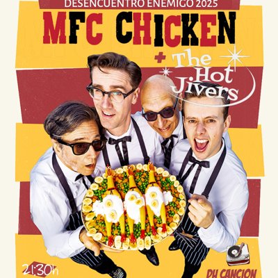 MFC CHICKEN + THE HOT JIVERS 6Dic Córdoba Ambigú Axerquía
