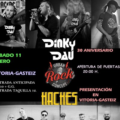 DINKY DAU + HACHES en Vitoria