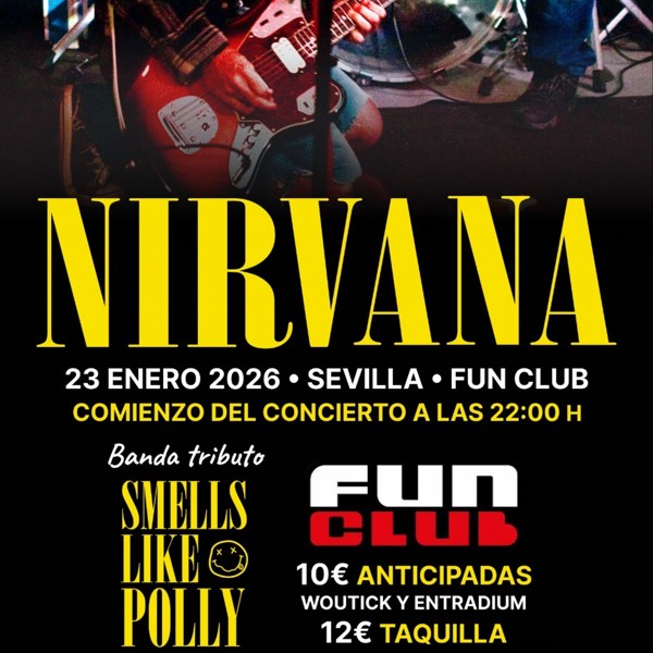 SMELLS LIKE POLLY, tributo a Nirvana en Sevilla