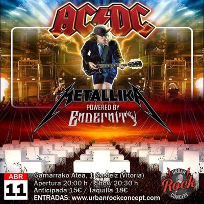 TRIBUTO METALLICA Y AC/DC en Vitoria