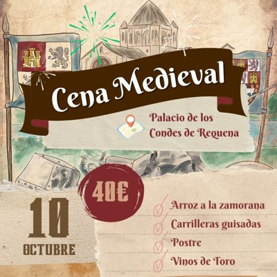Cena Medieval Toro 2025