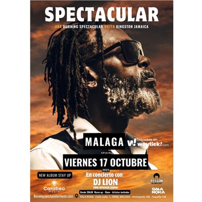 SPECTACULAR desde Jamaica con DJ LION en Málaga