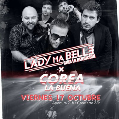 LADY MA BELLE en concierto en Valencia