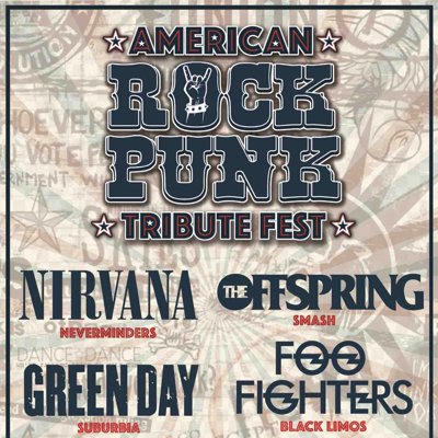 Festival de Tributos AMERICAN ROCK PUNK (Barcelona)