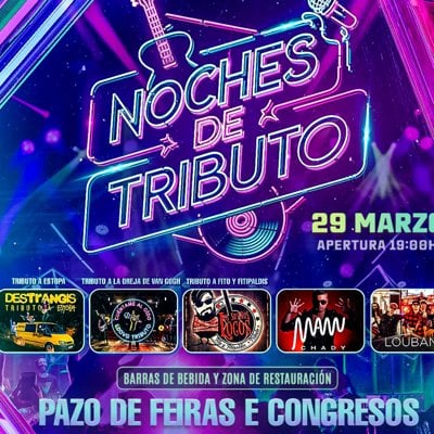 NOCHE DE TRIBUTOS - LUGO