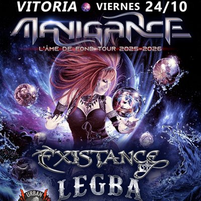 MANIGANCE + EXISTANCE + LEGBA en Vitoria