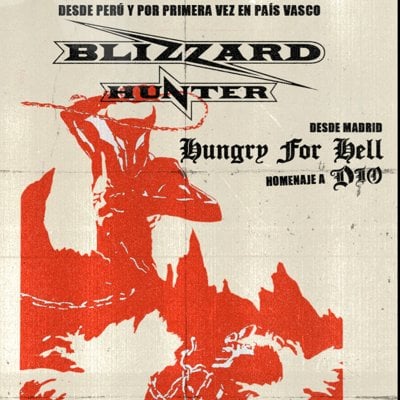 BLIZZARD HUNTER + HUNGRY FOR HELL (DIO) en Vitoria