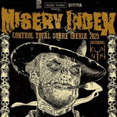 MISERY INDEX + KONVENT en Vitoria