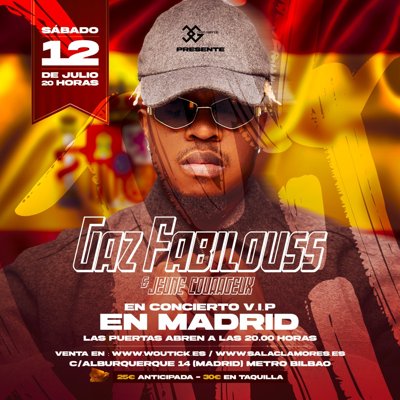 Gaz Fabilous en Madrid