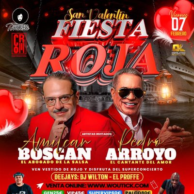 San Valentín Fiesta Roja en Valencia