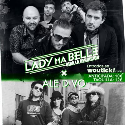 LADY MA BELLE en concierto en Zaragoza
