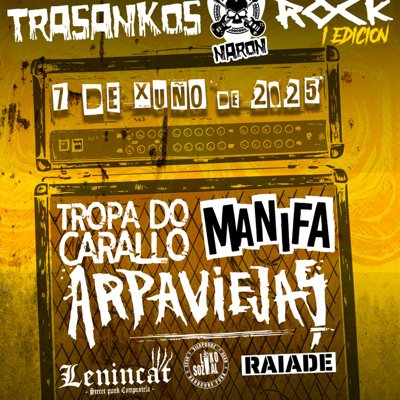 Trasankos Rock Narón 2025 (1ª edición) Trasankos Rock Narón 2025 (1ª edición)