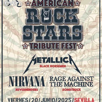 Festival de Tributos AMERICAN ROCK STARS (Sevilla)