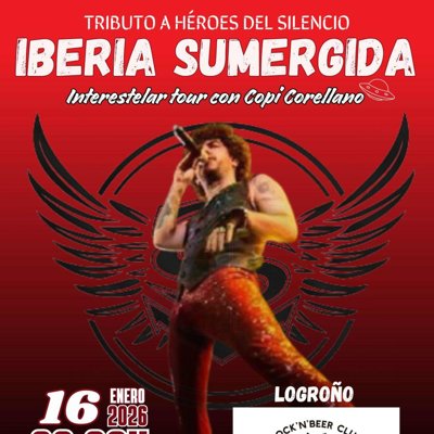 IBERIA SUMERGIDA(Tributo a HÉROES DEL SILENCIO) - FUNDICIÓN - LOGROÑO