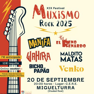 XIX Festival Muxismo Rock 2025 XIX Festival Muxismo Rock 2025