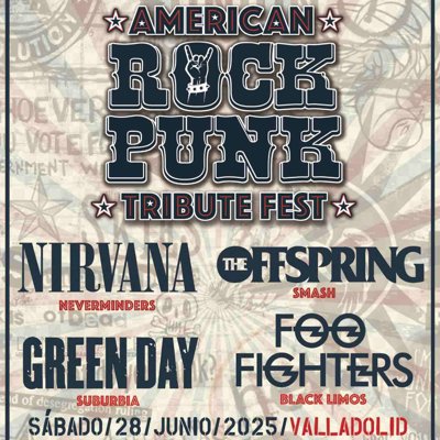 Festival de Tributos AMERICAN ROCK PUNK (Valladolid)