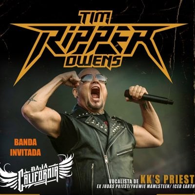 TIM RIPPER OWENS + BAJA CALIFORNIA en Vitoria