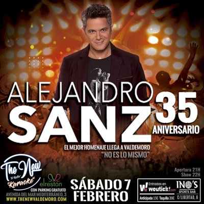Alejandro Sanz "No es lo mismo" en Valdemoro Alejandro Sanz "No es lo mismo" en Valdemoro