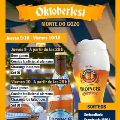 Oktoberfest Erdinguer Monte do gozo