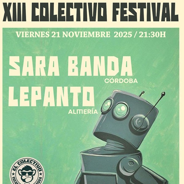 XIII COLECTIVO FEST Sara Banda + LEPANTO en Córdoba