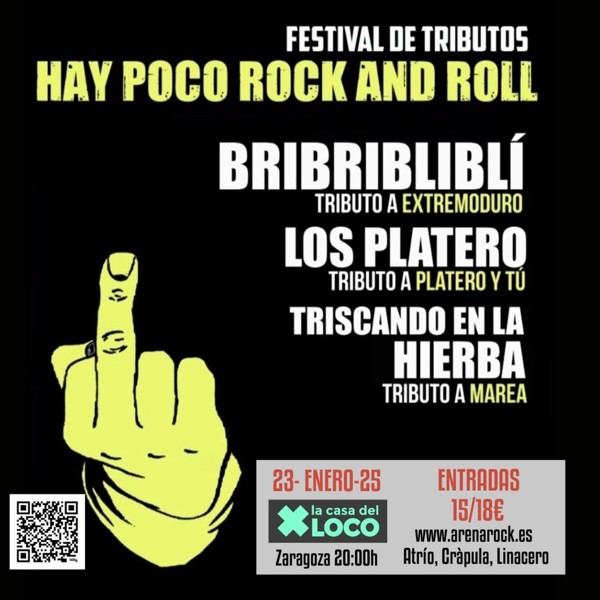FESTIVAL DE TRIBUTOS HAY POCO ROCK AND ROLL
