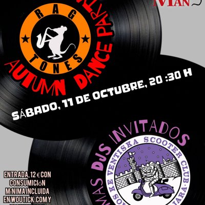 Autum Dance Party con LOS RAG-TONES Y DJs INVITADOS